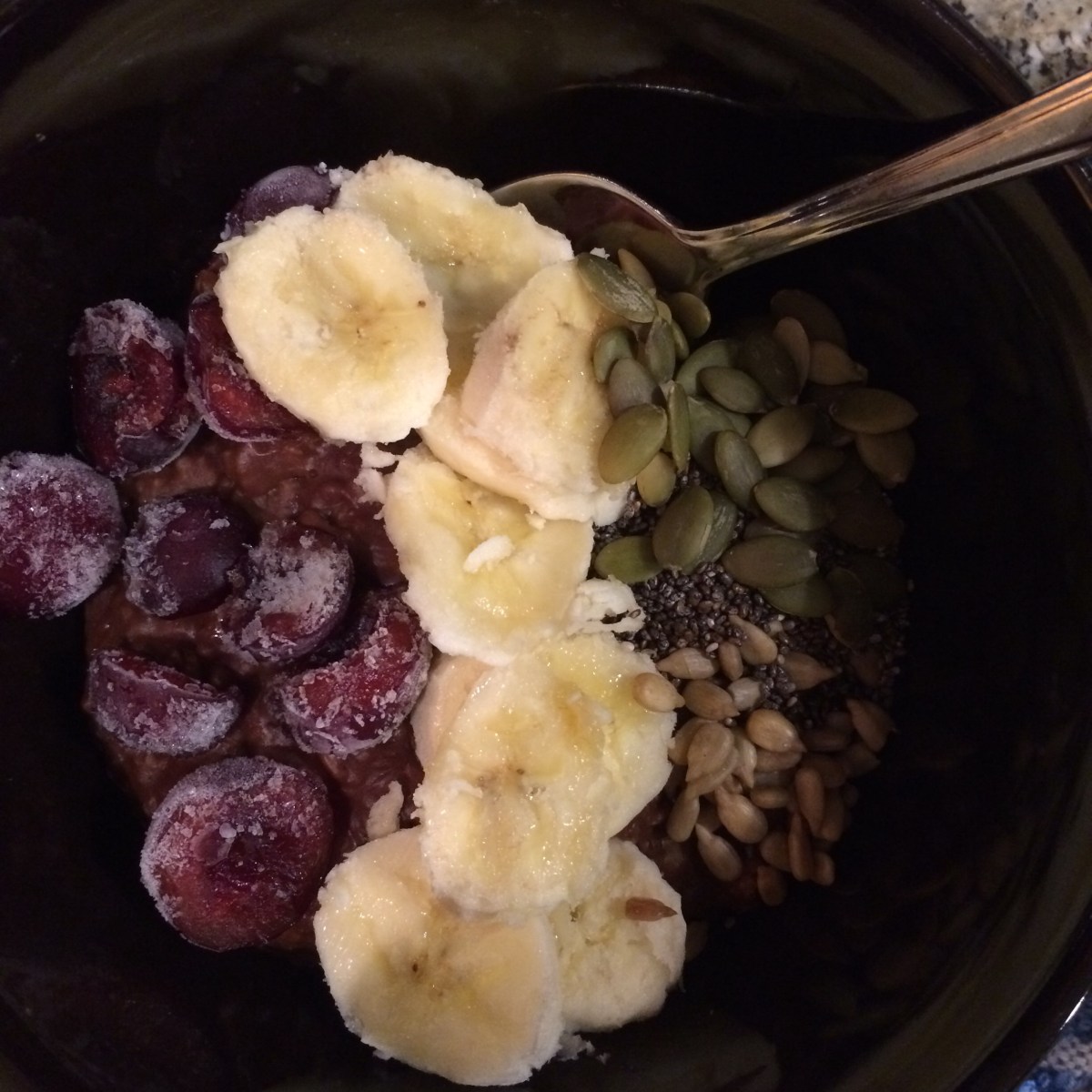 Chocolate Cherry Oatmeal