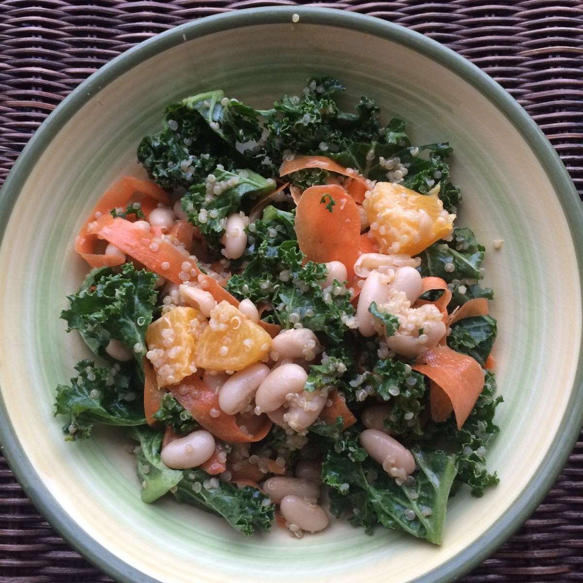 Orange Kale Salad