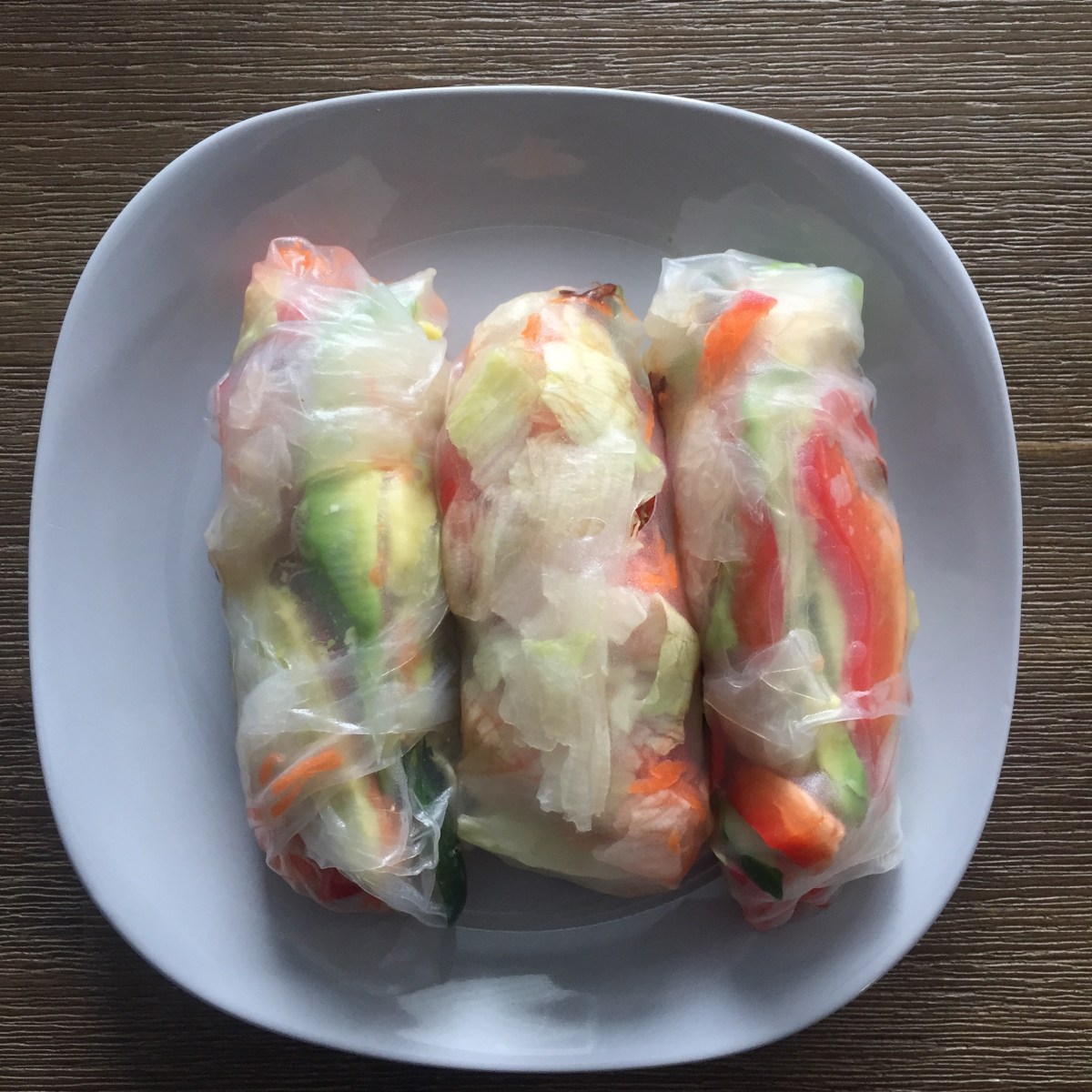 Almond and Mushroom Salad&nbsp;Rolls