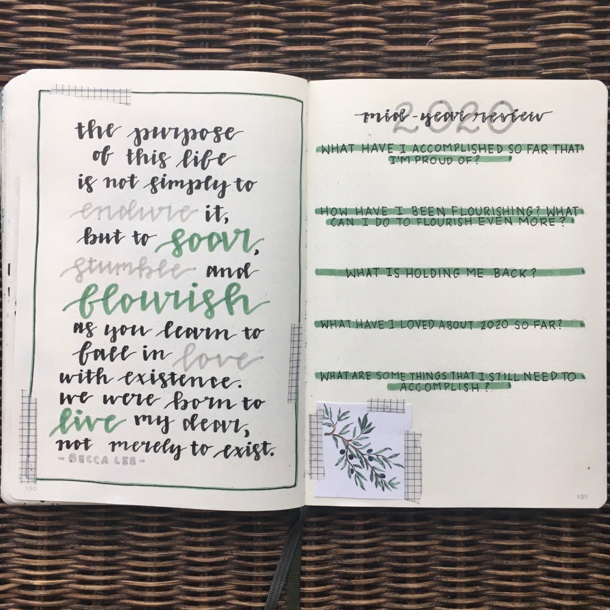 20 Mid-Year Review&nbsp;Questions