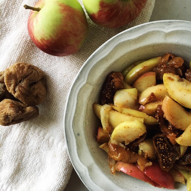 Sautéed Figs and&nbsp;Apples