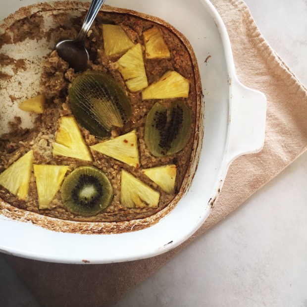 Tropical Baked Oats
