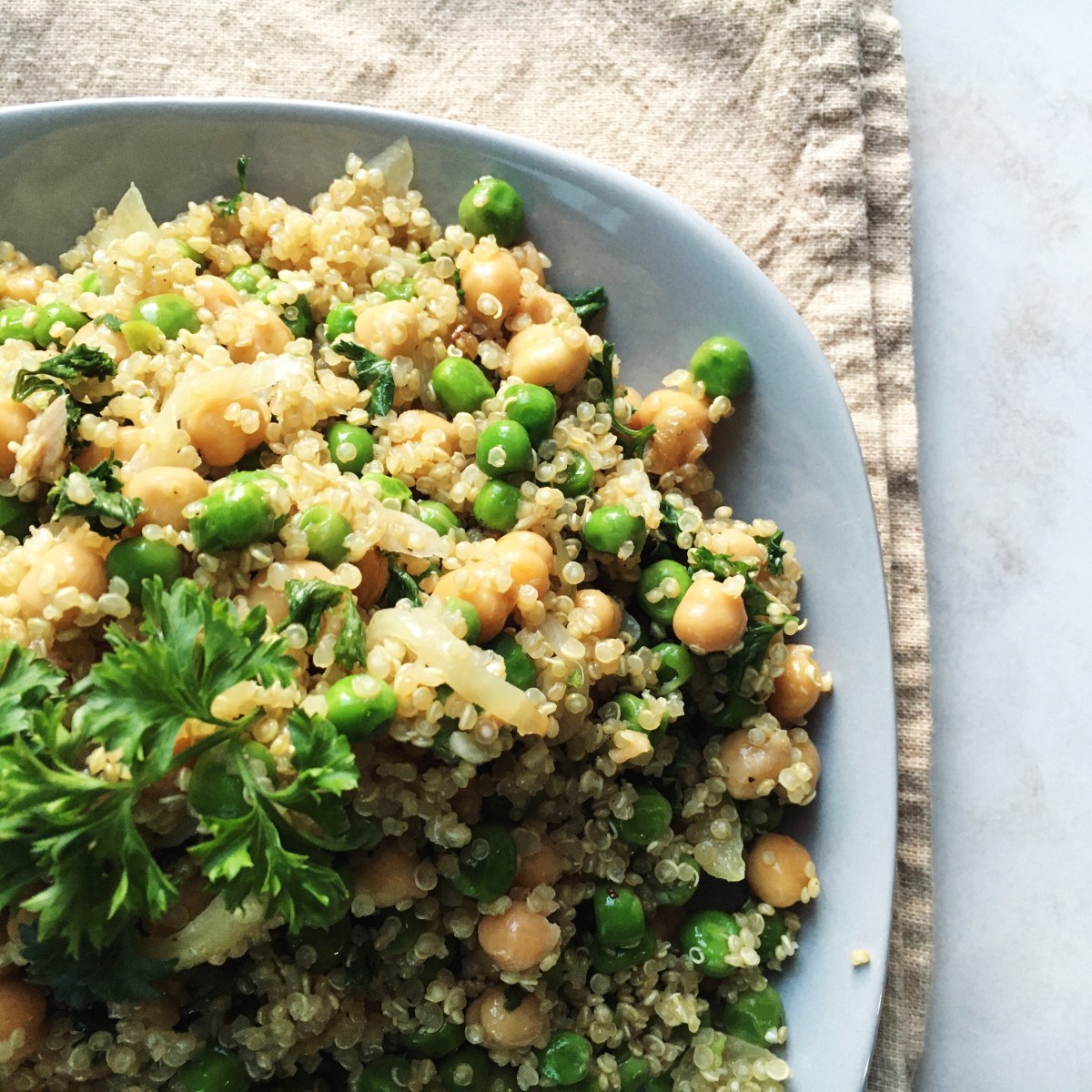 Double Pea Fried&nbsp;Quinoa