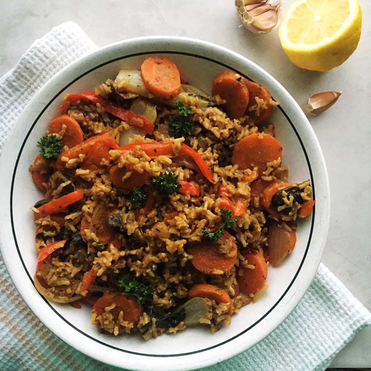 Coconut Curried Vegetable&nbsp;Rice