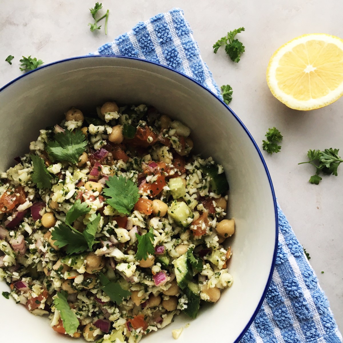 Cauliflower Rice Salad