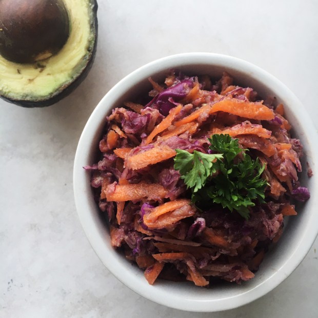 Carrot and Cabbage&nbsp;Slaw