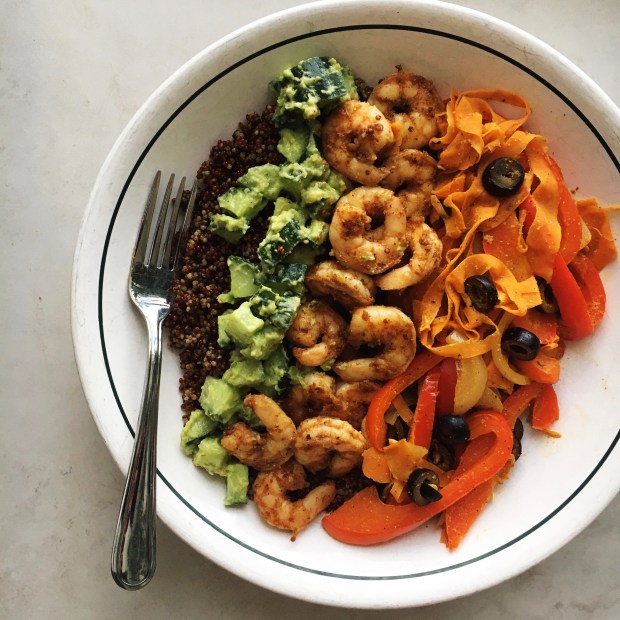 Mediterranean Spiced Shrimp&nbsp;Bowls